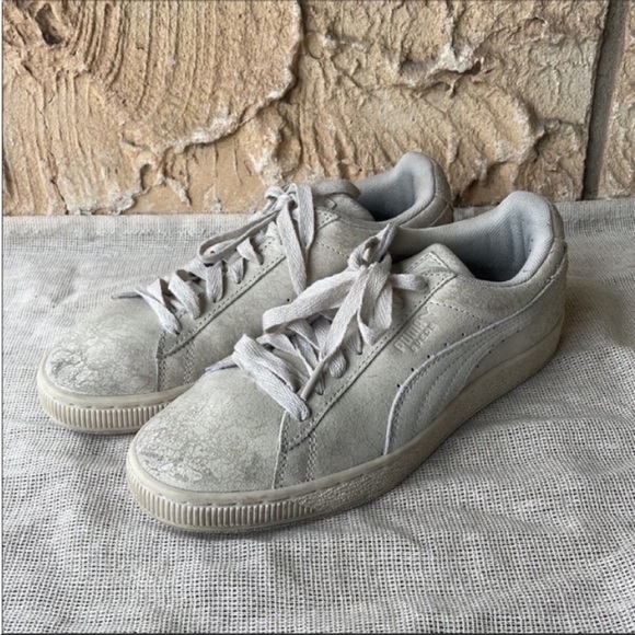 Puma Suede Remaster Classic off white Size 7 Classic Retro Vintage Look - Picture 11 of 16